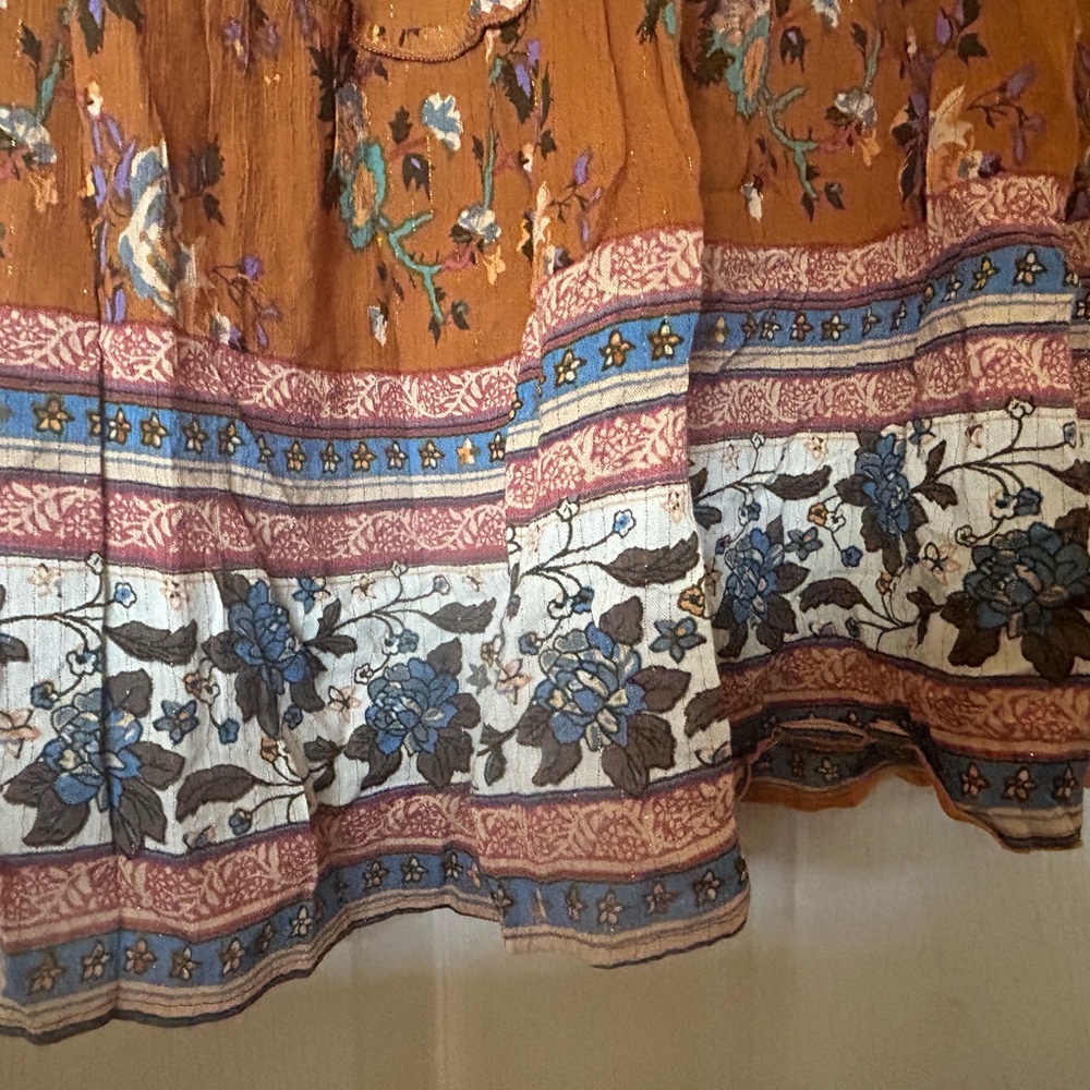 NWT MSRP $140 RAGA Morning Glories Maxi Dress - Size Large - Picture 14 of 14
